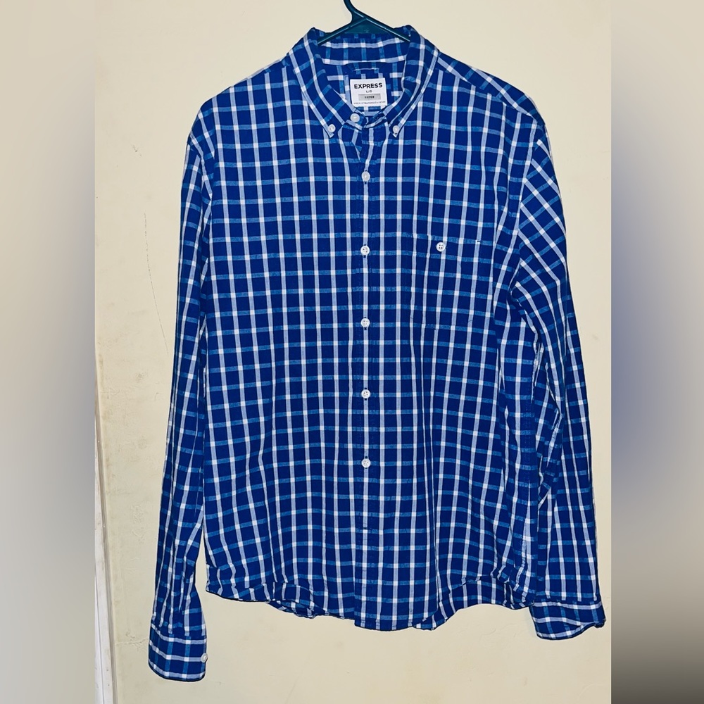 Express Boys dress shirt size large